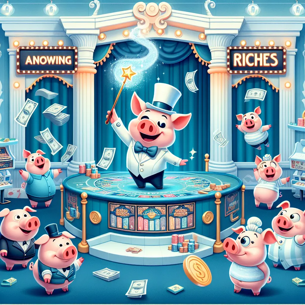 Piggy Prizes Wand of Riches